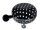 Basil Fahrradklingel Big Bell Polkadot, Black/White, 80 mm