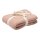 Bibs Muslin Swaddle Pucktücher, Wickeltuch, Decke für Neugeborene, Tragetuch, 100% Bio-Baumwolle, 120x120 cm, Blush