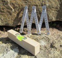 CORVUS Kinder Wasserwaage & Meterstab Werkzeug 2er...