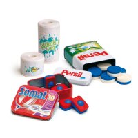 Erzi 03093 Kaufladenartikel für Kinder aus Holz, Set...