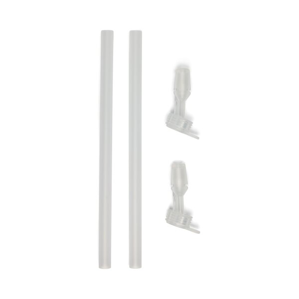 CAMELBAK THRIVE BITE VALVE AND STRAW 2PK – Fahrrad Trinkflasche Zubehör – Trinkventil und Strohhalm – schnelles oder langsames Trinken – Natural, Größe: OS