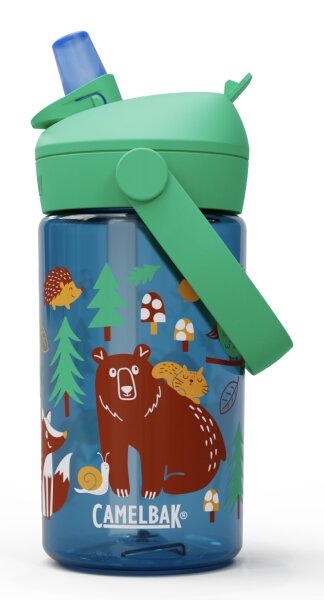 CAMELBAK Thrive Flip Straw Kids 14oz SportflascheFriendly Forest, Größe: OS