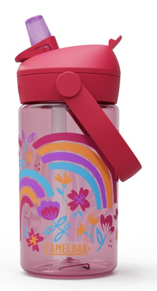 CAMELBAK THRIVE FLIP STRAW KIDS 14OZ SportflascheRainbow Floral, Größe: OS