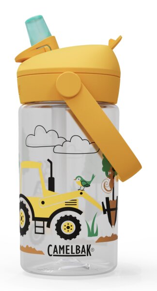 CAMELBAK THRIVE FLIP STRAW KIDS 14OZ SportflascheTractors And Trees, Größe: OS