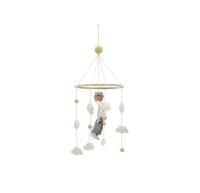 | Gry & Sif Mobile Baby mit Hase mit Luftballon aus...