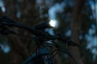Knog Blinder Fahrradlampe, StVZO, weiße LED, black (500 Lumen / 80 Lux)