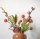 Gry & Sif Handgemacht & Fairtrade-Zertifiziert Stilvolles dänisches Design x Napali Kunsthandwerker | Zweige mit hellgelbe beeren aus Filz - Künstliche Blumen für Wohnzimmerdekoration | hellgelb