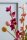 Én Gry & Sif handgefilzte Filzblumen einzelne Orchideen/Blütenzweige - Blumen aus Filz - Fair Trade handgemacht (Orchidee (kirschrot))