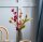 Gry & Sif Handgemacht & Fairtrade-Zertifiziert Stilvolles dänisches Design X Nepali Kunsthandwerker| Cerise Blumen am Stiel aus Filz - Künstliche Blumen für Wohnzimmer Dekoration | Cerise