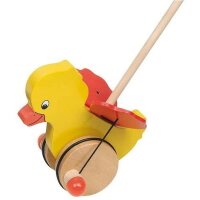 Goki 54990 - Schiebetier Ente Tweedy