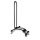 CONTEC Ausstellungsständer Rock´n Roll, alle Radgrößen, aus Stahl, 70 mm Rollenbreite, 1 Stück, schwarz